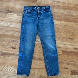 Levi's Blue Straight-Leg Men's Jeans